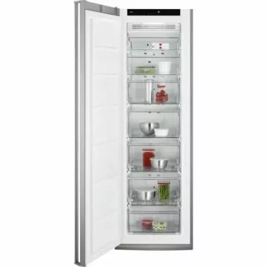 AEG AGB625F7NX fagyasztószekrény, inox, nofrost, 186 cm, 253 l, 5 fiók + 2 rekesz