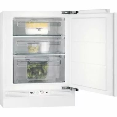 AEG  ABB682F1NF beépíthető fagyasztószekrény, 82 cm, 3 fiók, nofrost, gyorsfagyasztás (frostmatic), pult alá építhető, 43 db(a)