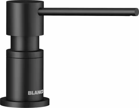 Blanco Lato mosogatószer adagoló, silgranit felület, elegáns matt fekete, 300 ml /matt fekete/