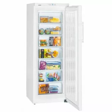 Liebherr GP 2733-21 Comfort fagyasztószekrény, 164,4 cm, 7 variospace fiók, 225 liter, smartfrost, magiceye kijelző, gyorsfagyasztás