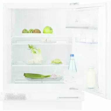Electrolux LXB2AF82S pult alá építhető hűtőszekrény, 82 cm, 127 l hűtőtér, mechanikus vezérlés, 1 széles zöldségtároló, 37 db(a)