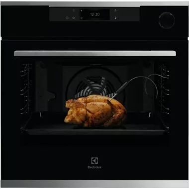 Electrolux KOCBP39WX SteamCrisp beépíthető gőzsütő, wifi, pirolitikus tisztítás, maghőmérő, 72 l