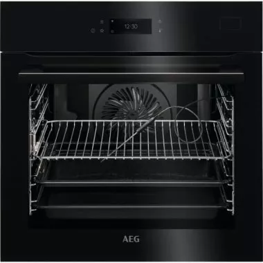 AEG BSE778380B SteamCrisp beépíthető gőzsütő, 71 l, pirolitikus tisztítás, magyar menü, maghőmérő, érintővezérlés, fekete