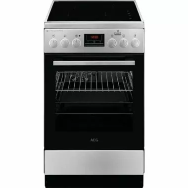 AEG CIB56481BM PlusSteam indukciós tűzhely, gőzfunkcióval, inox, airfry, teleszkópos sütősín