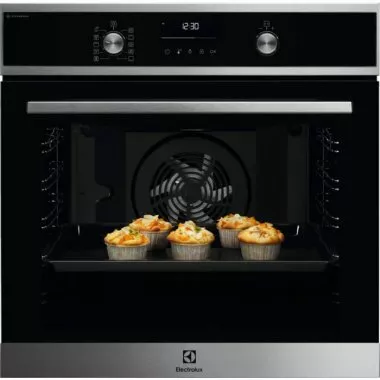Electrolux EOD6P66WX SteamBake beépíthető elektromos sütő, 72 l, wifi, pirolitikus tisztítás, 45 főzőprogram, explore led kijelző, softclosing ajtó