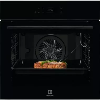 Electrolux KOE8P89WZ SenseCook beépíthető elektromos sütő, 71 l, wifi, pirolitikus tisztítás, magyar menü, automata prog., maghőmérő, teleszkópos sütősín