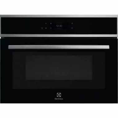 Electrolux EVM8E08WX beépíthető kompakt mikró, magyar menü, automata receptek, lcd kijelző, 46 l