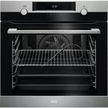 AEG BPK558370M SteamBake beépíthető sütő, 71 l, gőzfunkcióval, pirolitikus tisztítás, automata pr., maghőmérő