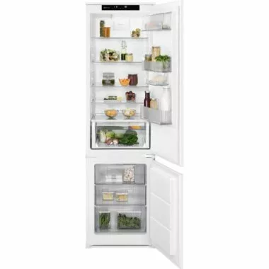 Electrolux LNS8FF19S beépíthető kombinált hűtőszekrény, 188 cm, 213 l/72 l, multispace, action cool, action freeze, érintővezérlés, 35 db(a)