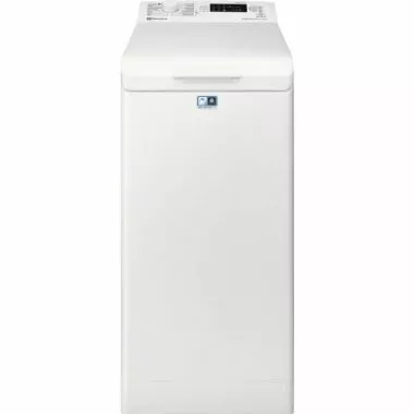 Electrolux EW2T5061E felültöltős mosógép, 6 kg, 1000 f/p., led kijelző, autosense, woolmark blue, 75 db(a)