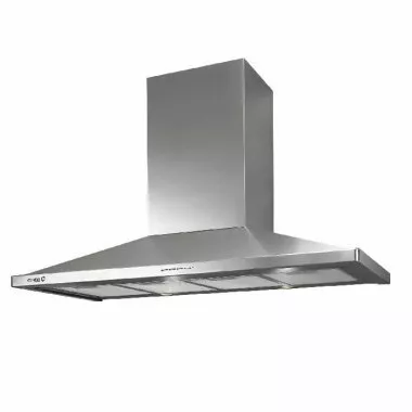 Cata Beta 1200/D LED fali kürtős páraelszívó, 120 cm, 650 m3/óra, elektronikus vezérlés, eco led, inox