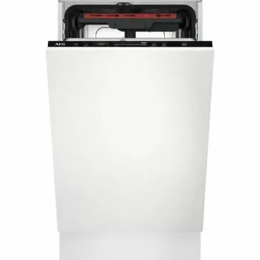 AEG FSE72537P beépíthető keskeny mosogatógép, 45 cm, 10 teríték, maxiflex fiók, quickselect, airdry, glasscare, belső világítás, 44 db(a)