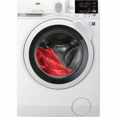 AEG L7WBGO48W gőzfunkciós mosó-szárítógép, 8/5kg, 1400 f/p, kondenzációs szárítás, közepes lcd, smoothcare dob, ökoinverter, woolmarkblue