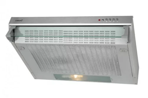 Cata F-2050 X/L standard páraelszívó, 50 cm, nyomógombos vezérlés, mosható fém zsírfilter, led világítás, inox