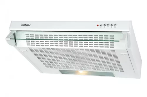Cata F-2050 WH/L standard páraelszívó, 50 cm, nyomógombos vezérlés, mosható fém zsírfilter, led világítás, fehér