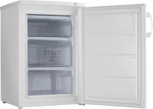 Gorenje  F492PW fagyasztószekrény, fehér, 84.5 cm, 86 l, 3 fiók, mechanikus vezérlés, kézi leolvasztás