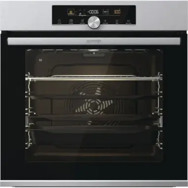 Gorenje BPS6747A06X beépíthető sütő, extrasteam gőzfunkció, pirolitikus tisztítás, húshőmérő, érintővezérlés, teleszkópos sütősín, 77 l