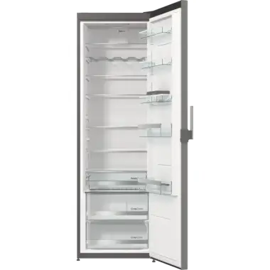 Gorenje R6192LX hűtőszekrény, 185 cm, 368 l, ionair, adapttech, digitális kijelző az ajtón, humiditycontrol, szürke