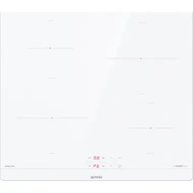 Gorenje IT640WSC beépíthető indukciós főzőlap, 60cm, érintővezérlés, időzítő, powerboost, szélcsiszolt, fehér
