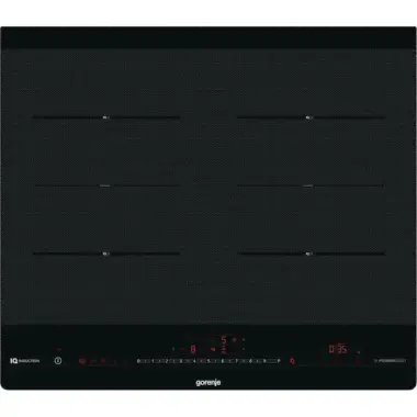 Gorenje IS646BG beépíthető indukciós főzőlap, 60cm, , slider vezérlés, 4db areaflex összekapcsolható zóna, iqcook autamata program, timeassist