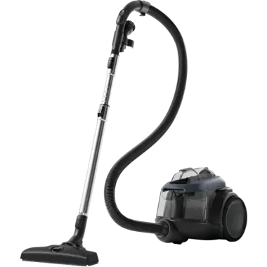 Electrolux EL61C3DB porzsák nélküli porszívó, farmerkék, dustmagnet és parkettopro szívófej, 3 az 1-ben tartozék, hosszú résszívó, 550 w