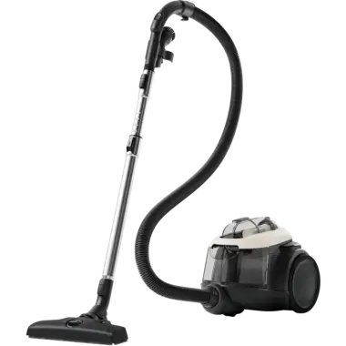 Electrolux EL61H4SW porzsák nélküli porszívó, kagyló fehér, dustmagnet és parkettopro szívófej, 3 az 1-ben tartozék, hosszú résszívó, 550 w