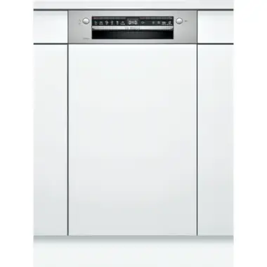 Bosch SRI4HKS53E beépíthető mosogatógép, 45 cm, 9 teríték, normál kosár, extra szárítás, variospeed, intenzív 70°c, aquastop, 45 db(a)