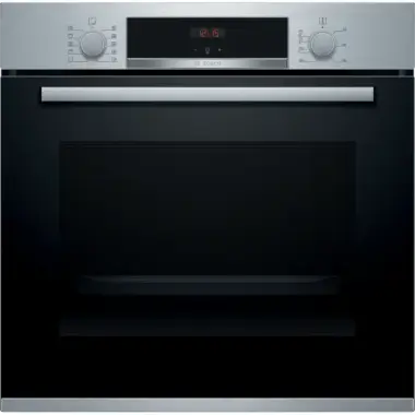 Bosch HBA554YS0 beépíthető sütő, nemesacél, 7 sütőfunkció, ecoclean öntisztítás, gyorsfelfűtés, teleszkópos sütősín, 71 liter