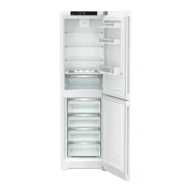 Liebherr CNf 5704 alulfagyasztós kombinált hűtőszekrény, fehér, 201,5 cm, nofrost, duocooling, érintővezérlés, powercooling, easyfresh, freshair szűrő, led