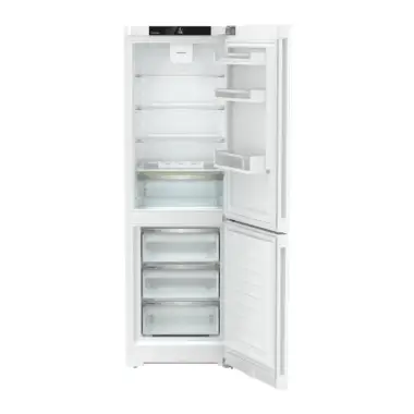 Liebherr KGNf 52Z03 alulfagyasztós kombinált hűtőszekrény, fehér, 185.5 cm, nofrost, duocooling, érintővezérlés, powercooling, easyfresh, freshair szűrő, led