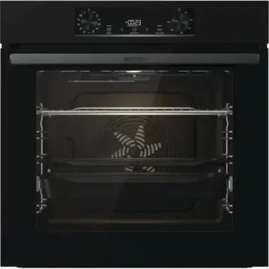 Gorenje BOS6737E06B beépíthető sütő, extrasteam gőzfunkció, aquaclean tisztítás, teleszkópos sütősín, gyors előmelegítés funkció, 77 l