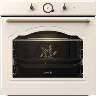 Gorenje BOS67372CLI beépíthető sütő, classico design, extrasteam gőzfunkció, aquaclean tisztítás, teleszkópos sütősín, 77 l