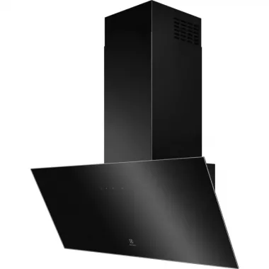 Electrolux LFV439K fali döntött páraelszívó, 90 cm, fekete, 3+1 fokozatú érintővezérlés, hob2hood, led világítás