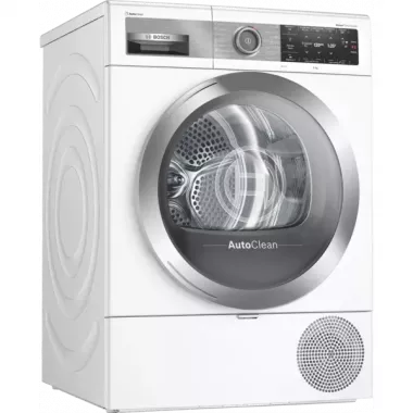 Bosch WTX87EH0EU hőszivattyús szárítógép 9 kg, a+++, home connect, nagyméretű touchcontrol kijelző, autodry, autoclean, gyors program