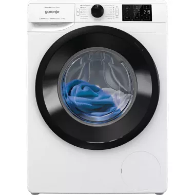 Gorenje WNEI74BS elöltöltős mosógép, 7 kg, 1400 f/p., inverter, gőzfunkció, waveactive dob, extrahygiene, babaruha, tollpehely program