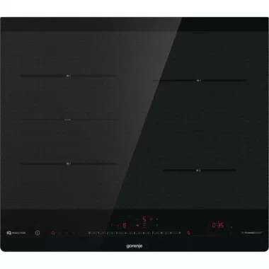 Gorenje IS645BG beépíthető indukciós főzőlap, 60cm, slider vezérlés, 2db areaflex összekapcsolható zóna, iqcook autamata program, timeassist