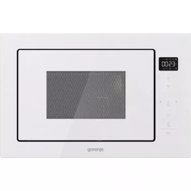 Gorenje BM251SG2WG beépíthető mikrohullámú sütő, fehér, 25 l, grill funkció, automata programok, aquaclean tisztítás, 5 teljesítményfokozat