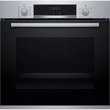 Bosch HBA574BR00 beépíthető sütő, nemesacél, 7 sütőfunkció, pirolitikus öntisztítás, autopilot10, teleszkópos sütősín, 71 liter