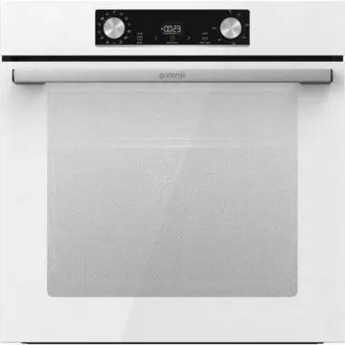 Gorenje BOS6737E06WG beépíthető sütő, extrasteam gőzfunkció, aquaclean tisztítás, teleszkópos sütősín, gyors előmelegítés funkció, 77 l
