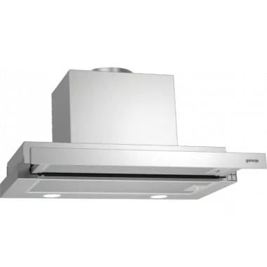 Gorenje BHP623E13X beépíthető teleszkópos páraelszívó, szürke, 60 cm, 639 m3/óra, felső szekrénybe építhető, 2 zsírszűrő