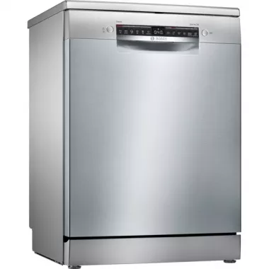 Bosch SMS4HVI33E mosogatógép, ezüst-inox, 13 teríték, 46 db(a),homeconnect, 6 program, vario evőeszköztartó polc,express program