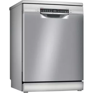 Bosch SMS4EVI14E mosogatógép, nemesacél, 13 teríték, 44 db(a), homeconnect, efficientdry, 6 program, vario evőeszköztartó polc