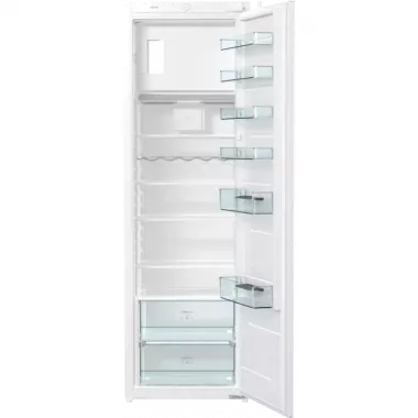 Gorenje RBI4182E1 beépíthető hűtőszekrény, fehér, 177,2 cm, 251/29 l, belső fagyasztórekesszel, ionair + dynamicooling, gyorsfagyasztás
