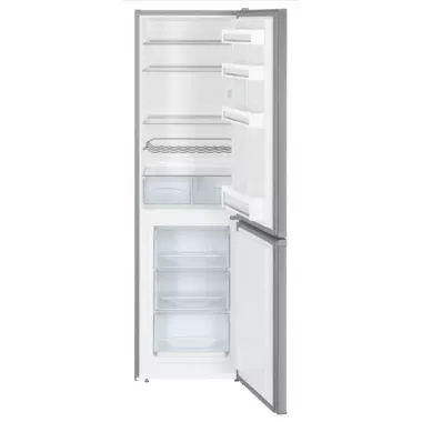 Liebherr CUef 331 alulfagyasztós kombinált hűtőszekrény, ezüst, 181.2 cm, 212/84 l, smartfrost, frostsafe, variospace, led