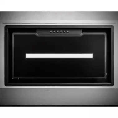 Sirius SL-921 TW 52 BK álkürtőbe építhető páraelszívó, fekete, 52 cm, 668 m3/óra, elektronikus vezérlés, led világítás, hátsó kivezetéssel is