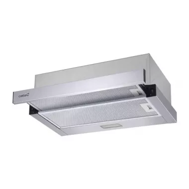 Cata TFB-5150 X beépíthető teleszkópos páraelszívó, inox, 50 cm, 320 m3/h, billenő kapcsolós vezérlés, led világítás