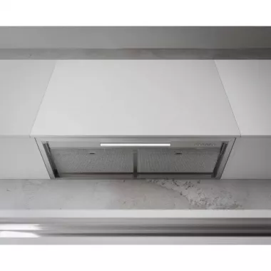 Sirius SL-928 TW 120 álkürtőbe építhető páraelszívó, inox, 120 cm, 660 m3/h, elektronikus vezérlés, led világítás