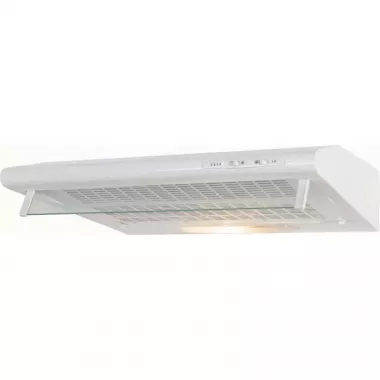 Mora OP630W standard páraelszívó, 60 cm, csúszkakapcsolós vezérlés, szintetikus zsírszűrő, led világítás, fehér