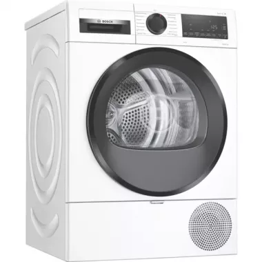 Bosch WQG233D40 hőszivattyús szárítógép 8 kg, a+++, touchcontrol kijelző, easyclean, autodry, sensitivedrying, féltöltet opció