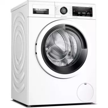 Bosch WAV28M20BY elöltöltős mosógép, 9 kg, 1400 f/p., nagyméretű led kijelző, 4d wash system, antistain, vario dob